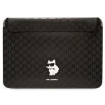 Karl Lagerfeld Sleeve KLCS14SAKHPCK 14"czarny/black Saffiano Monogram Choupette
