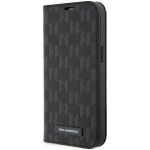 Karl Lagerfeld KLBKP14XSAKLHPK iPhone 14Pro Max 6.7" bookcase czarny/black Saffiano Monogram