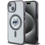 Karl Lagerfeld KLHMP15MHCHNOTK iPhone 15 Plus / 14 Plus 6.7" transparent hardcase IML Choupette`s Head MagSafe