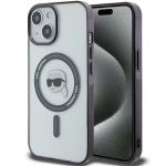 Karl Lagerfeld KLHMP15MHKHNOTK iPhone 15 Plus / 14 Plus 6.7" transparent hardcase IML Karl`s Head MagSafe