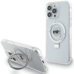 Karl Lagerfeld KLHMP15XHMRSKHH iPhone 15 Pro Max 6.7" biały/white hardcase Ring Stand Karl Head MagSafe