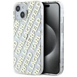 Karl Lagerfeld KLHCP15SHKFOEMD iPhone 15 / 14 / 13 6.1" złoty/gold hardcase IML Fullover Logo