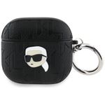 Etui Karl Lagerfeld Monogram Karl Head do AirPods 4 / 5 czarny