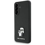 Etui Karl Lagerfeld Saffiano w/ K&C Metal Logo do Samsung Galaxy A36 czarny