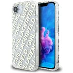 Etui Karl Lagerfeld IML Repeat Logo do iPhone 16e / 17e złoty
