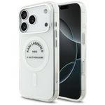 Etui Karl Lagerfeld IML Karl RSG Logo MagSafe do iPhone 17 Pro / 18 Pro przezroczysty