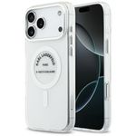 Etui Karl Lagerfeld IML Karl RSG Logo MagSafe do iPhone 17 Pro Max / 18 Pro Max przezroczysty