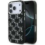 Etui Karl Lagerfeld IML KL Monogram MagSafe do iPhone 17 Pro / 18 Pro czarny