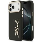 Etui Karl Lagerfeld Karl Script Logo do iPhone 17 Pro Max / 18 Pro Max czarny