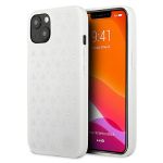 Mercedes MEHCP13MESPWH iPhone 13 / 14/ 15 6.1" biały/white hardcase Silver Stars Pattern