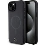 Mercedes MEHMP15S23RCMK iPhone 15 / 14/ 13 6.1" czarny/black hardcase Smooth Leather MagSafe