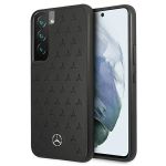 Mercedes MEHCS22SPSQBK S22 S901czarny/black hardcase Leather Stars Pattern