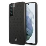 Mercedes MEHCS22MPSQBK S22+ S906czarny/black hardcase Leather Stars Pattern