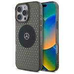 Mercedes MEHMP16L23HCPK iPhone 16 Pro 6.3" czarny/black hardcase MB Case Star Pattern MagSafe