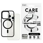 Etui CARE by PanzerGlass Flagship Urban Combat Case iPhone 15 Pro 6,1" MagSafe czarny/black 1426