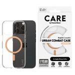 Etui CARE by PanzerGlass Flagship Case iPhone 16 Pro 6,3" brzoskwiniowy/peachy MagSafe 1374