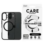Etui CARE by PanzerGlass Flagship Urban Combat Case iPhone 16 6,1" czarny/black MagSafe 1357