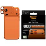Szkło hartowane na obiektyw PanzerGlass Fender Camera Protector do iPhone 17 Pro Max pomarańczowy