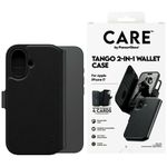 Etui CARE by PanzerGlass Feature Tango 2w1 Wallet Case MagSafe do iPhone 17 czarny