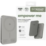 Powerbank empower by PanzerGlass Bank QI2 5000mAh tytanowy