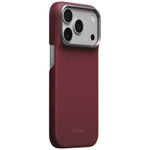 Etui PITAKA Edge Case Argyle MagSafe do iPhone 18 Pro / 17 Pro burgundowy