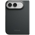 Etui PITAKA Edge Case MagSafe do iPhone Duo czarno-szary