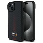 Red Bull RBHMP14S24CFGSMK iPhone 14 6.1" hardcase czarny/black Carbon Fiber Power Bar MagSafe
