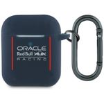 Etui Red Bull Silicone Logo & Lines do AirPods 1 / 2 granatowy