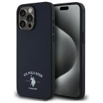 US Polo USHCP15XPARV iPhone 15 Pro Max 6,7" granatowy/navy Printed DH Logo