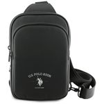 Torebka na telefon US Polo Petit Pique Crossbody Arch czarny