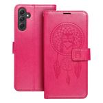 Etui z klapką na Samsung A34 5G Mezzo Book łapacz snów magenta