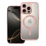 Etui na iPhone 16 PRO Electro Mag Cover zgodne z MagSafe złoto różowe