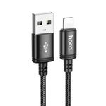 Kabel USB A do Lightning Hoco 2,4A 2 m X89 czarny