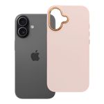 Etui na iPhone 17 Frame pudrowy róż