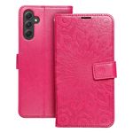 Etui z klapką na Samsung A14 4G / A14 5G Mezzo Book mandala magenta