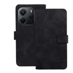 Etui z klapką na Xiaomi Redmi NOTE 14 4G (GLOBAL - 164,84mm x 78,15mm x 8,16mm) Tender Book czarne