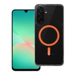 Etui na Samsung A56 Drop Glue Colorful Ring Mag Cover zgodne z MagSafe pomarańczowe