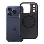Etui na iPhone 17 Pro / 18 Pro (low camera edge) Gentleman Mag Cover zgodne z MagSafe czarne