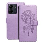 Etui z klapką na Xiaomi Redmi 13C / Poco C65 Mezzo Book łapacz snów fioletowy