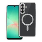 Etui na Samsung A56 Electro Mag Cover zgodne z MagSafe srebrne