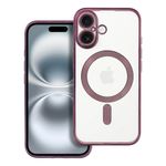 Etui na iPhone 16 Electro Mag Cover zgodne z MagSafe fioletowy