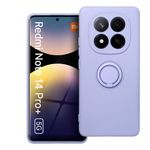 Etui na Xiaomi Redmi Note 14 PRO PLUS 5G Silicone Ring fioletowe