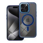 Etui na iPhone 15 PRO MAX Color Edge Mag Cover zgodne z MagSafe niebieskie