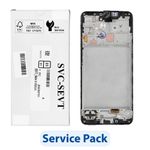 ServicePack Wyświetlacz LCD SAMSUNG A16 A165F GH82-36253A (wersja 4G)