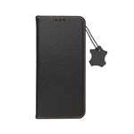 Etui z klapką na Samsung S24 Smart Pro Book skórzane czarne