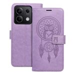 Etui z klapką na Xiaomi Redmi NOTE 13 5G Mezzo Book łapacz snów fioletowe