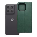 Etui z klapką na Motorola G37 POWER Split Book zielono-złote