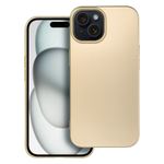 Etui na iPhone 15 Metallic złote
