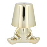Lampka nocna GOLD MAN Art Deco siedzący (wzór 7) MLTL