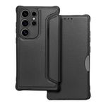 Etui z klapką na Samsung S24 ULTRA Razor Book czarne
